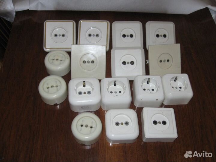 Бытовая электроарматура, провода, кнопки