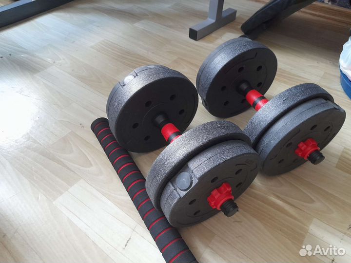 Гантели разборные