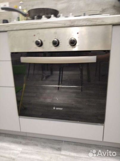 Газовая духовка бу встраиваемая