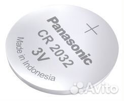Элемент питания Panasonic CR 2032 BP6, 7354
