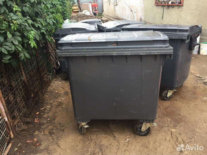 Мусорный контейнер евроконтейнер 1,1 м3