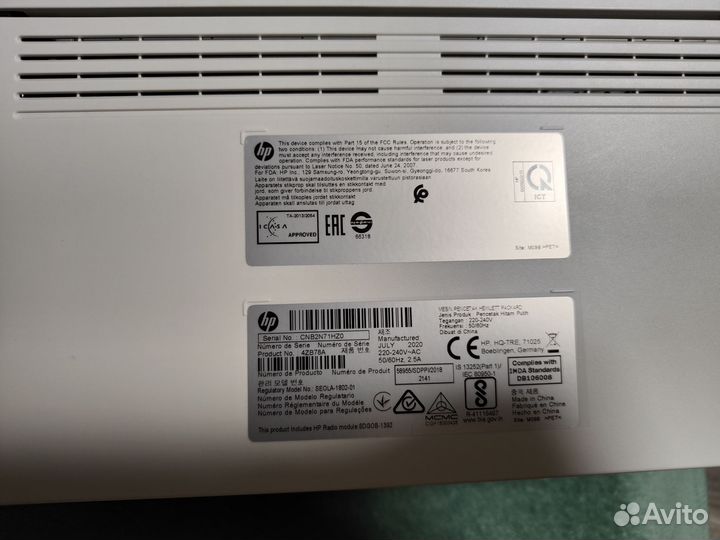 Принтер hp laser 107w
