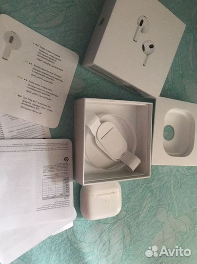 Беспроводные наушники apple airpods 3 оригинал