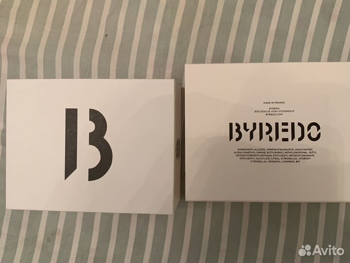 Пустая коробка от духов byredo Blanche