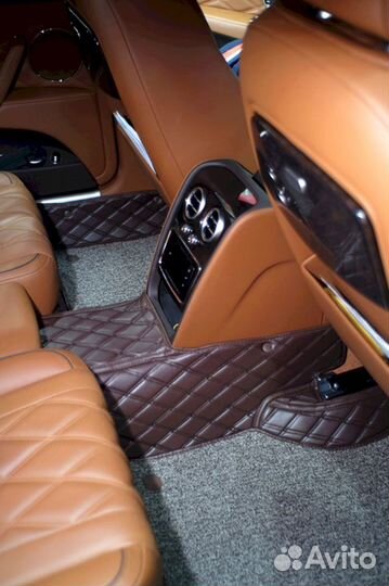 3Д коврики из экокожи Bentley