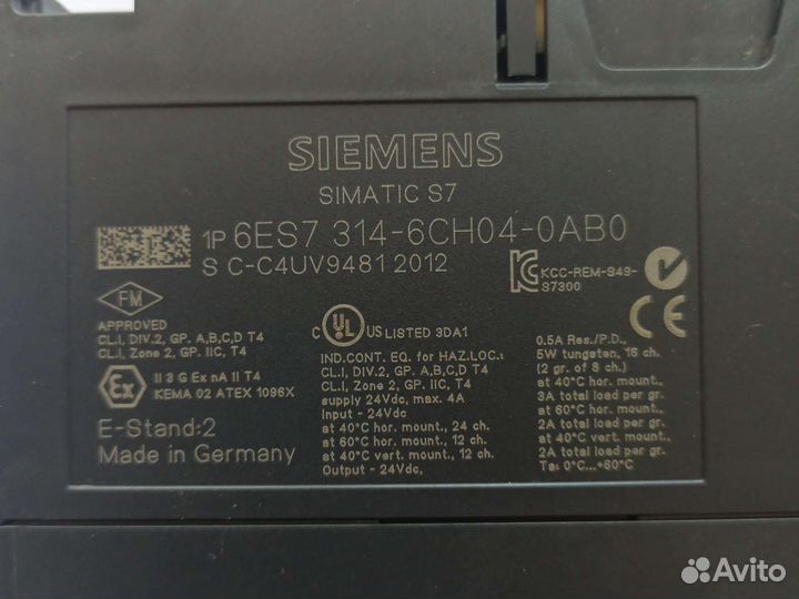 Сименс Симатик компактное цпу