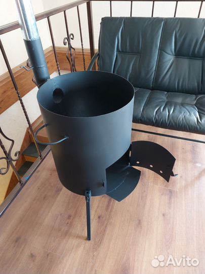 Печь для казана, стальная, универсальная