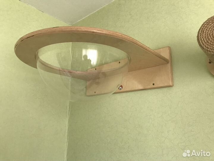 Гамак с прозрачной лежанкой для кошек