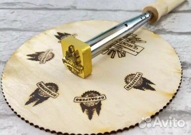 Термоклише для дерева / термоклеймо для дерева