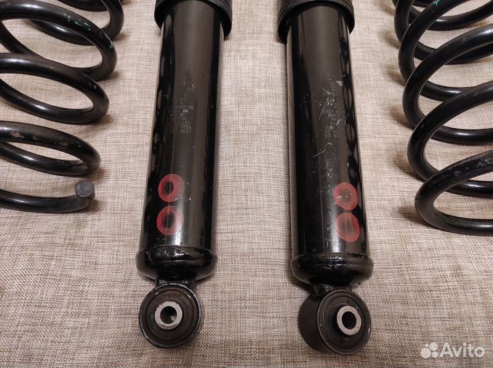 Задние амортизаторы пружины нивомат Каптива Антара