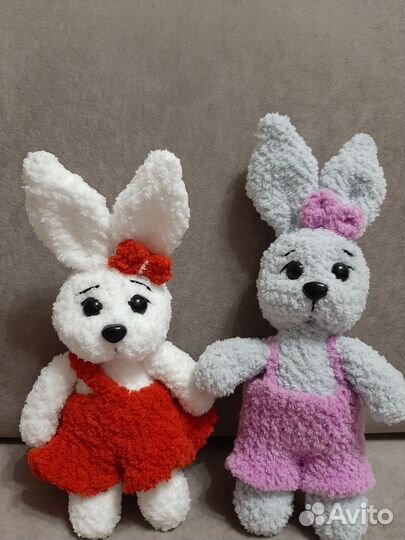 Вязаные игрушки ручной работы