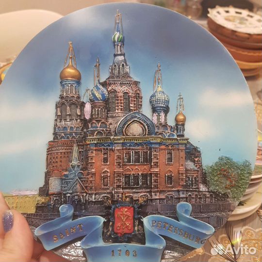Сувенирные тарелки России