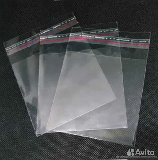 Пакеты бопп склеевым клапаном