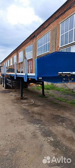 Полуприцеп бортовой Стройтехника ПЛ-2212, 2011