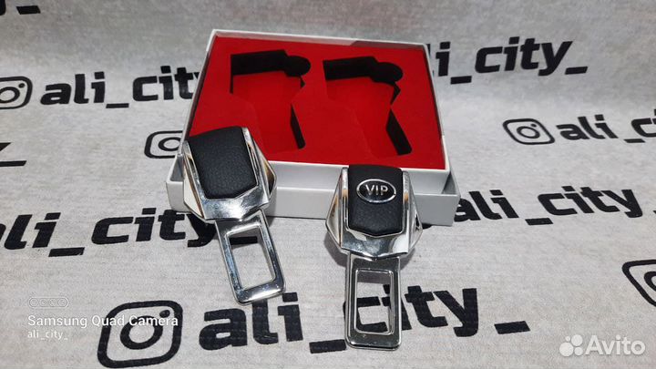 Заглушки в ремень безопасности VIP