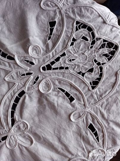 Скатерть ретро винтаж нужна реставрация хлопок