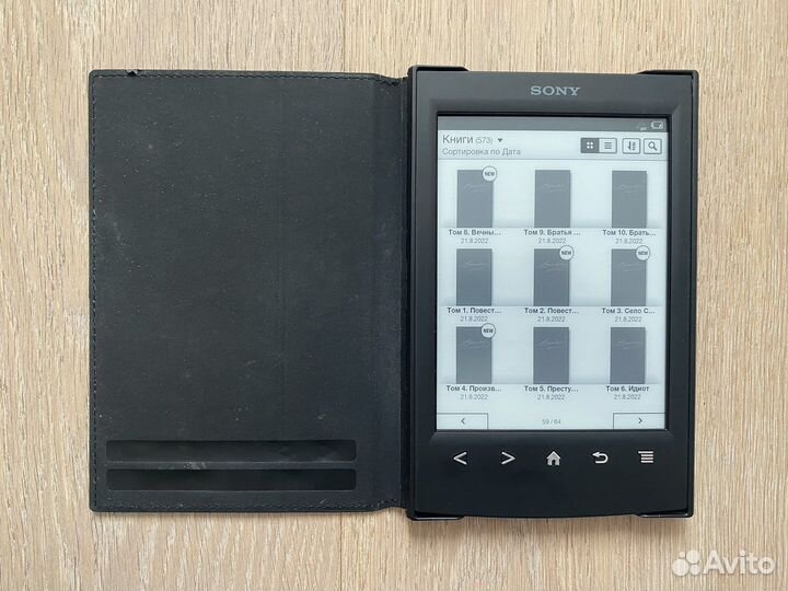 Электронная книга Sony PRS-T2 + чехол sony