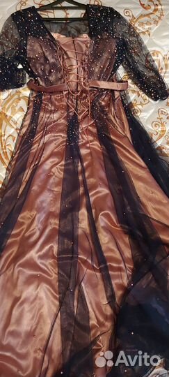 Вечернее платье в пол, 48 размер