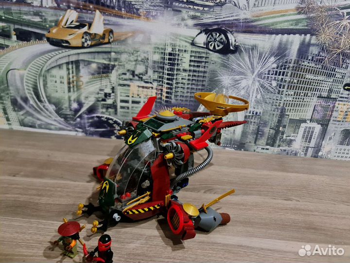 Lego ninjago 70735 Корабль R.E.X Ронина