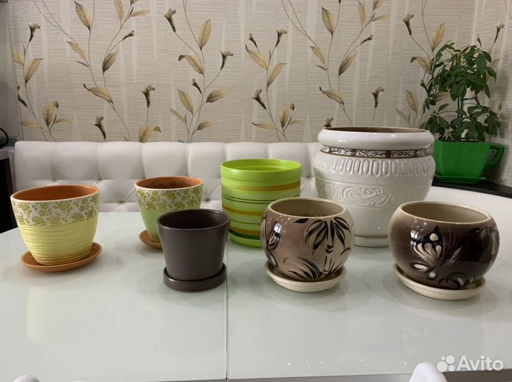 Горшки керамические
