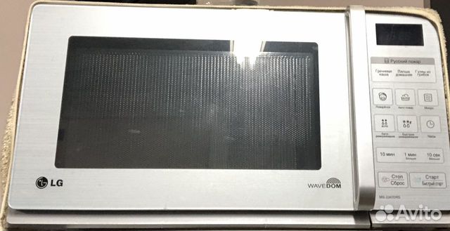 Микроволновая печь бу lg