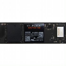 SSD M2-Накопитель WD black SN750 SE 500GB (700ч)