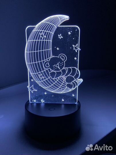 3D ночник /3D светильник