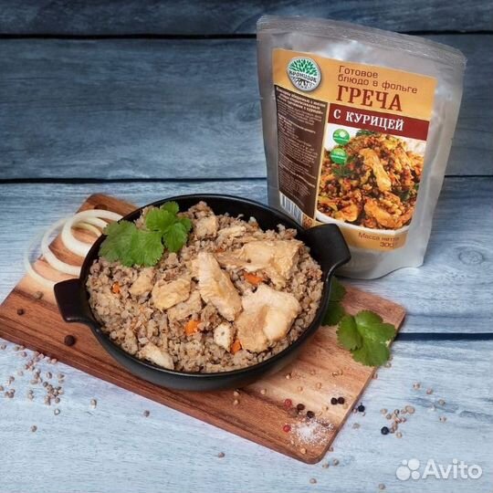 Консервы Греча с курицей 300гр
