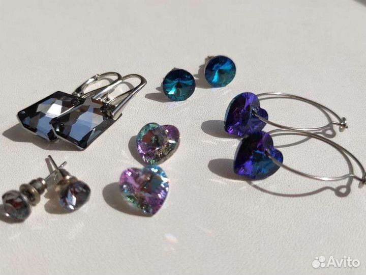 Swarovski серьги