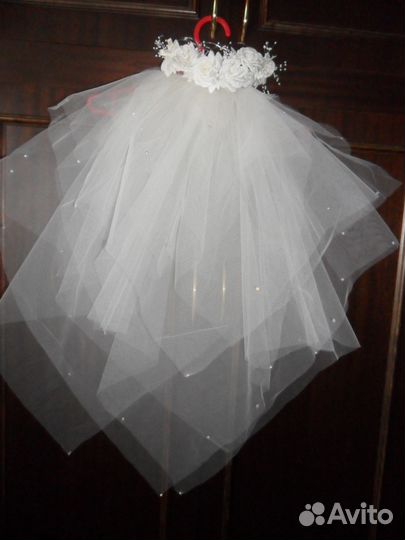 Фата с веночком