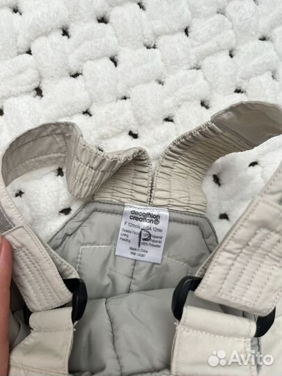 Демисезонные брюки для девочек 74-80 размер