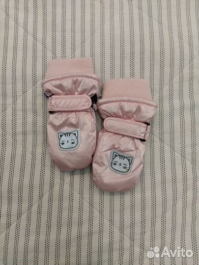 Варежки краги для девочки 1 год