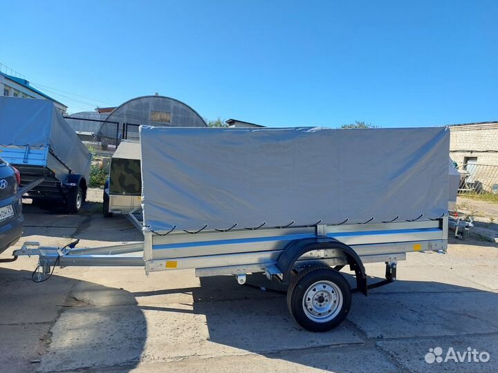 Прицеп 2,8х1,5 на подрамнике рессора Газель