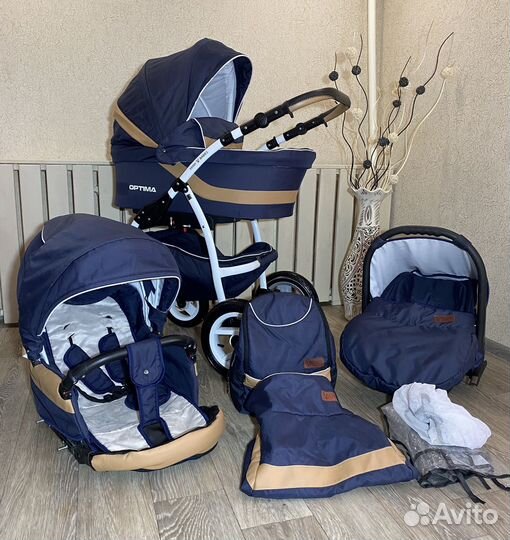 Коляска verdi optima 3 в 1
