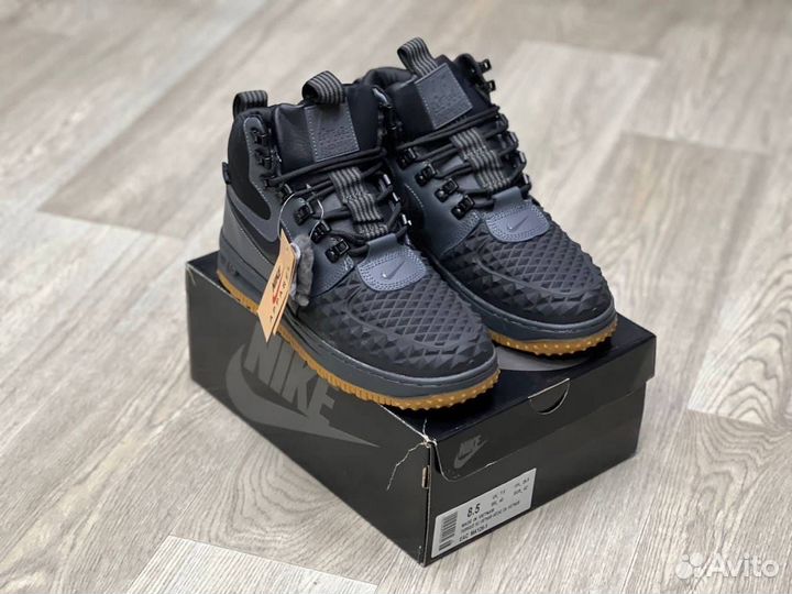 Зимние Кроссовки Nike Lunar Force 1 Duckboot Grey