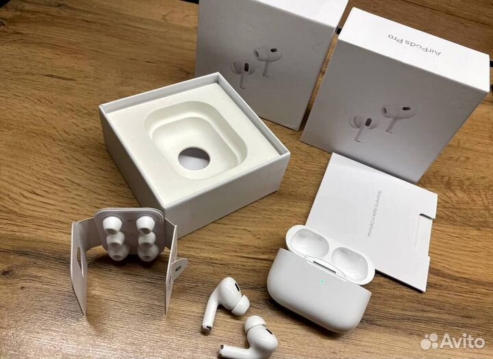 Apple AirPods про 2 чип Airoha Premiumдоставка