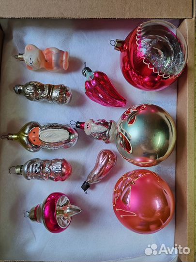 Елочные игрушки СССР