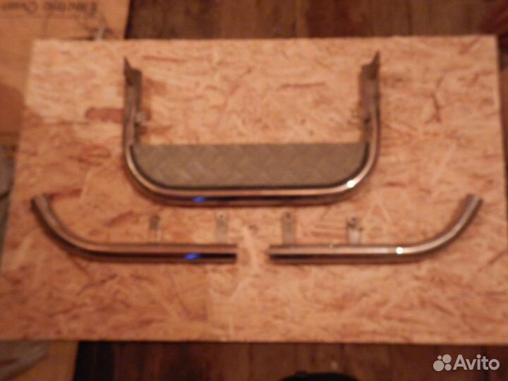 Обвес из нержавейки на Шевроле Нива