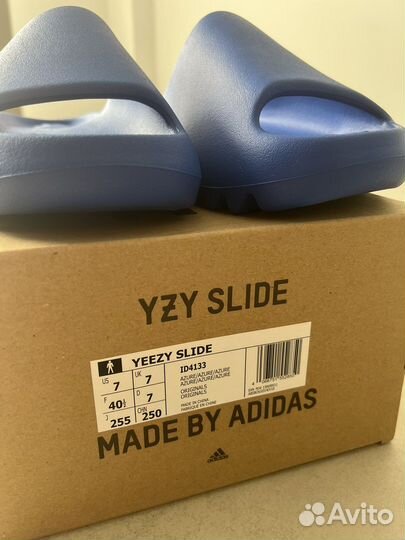 Adidas yeezy slide azure