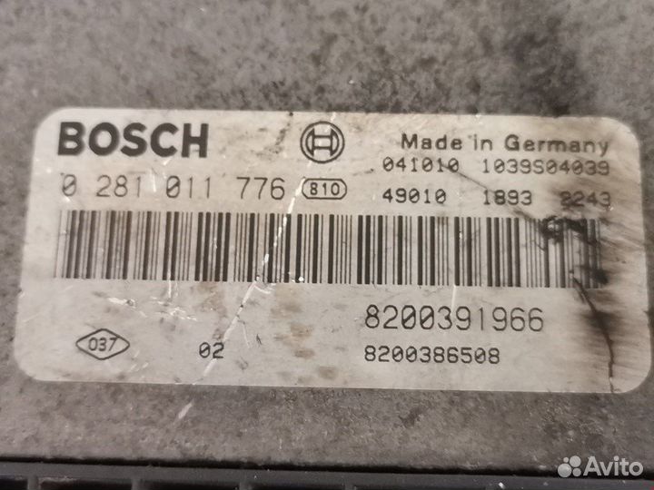 Блок управления двигателем для Renault Scenic 2