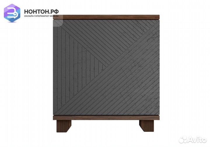 Тумба прикроватная со створкой Копенгаген дуб самд