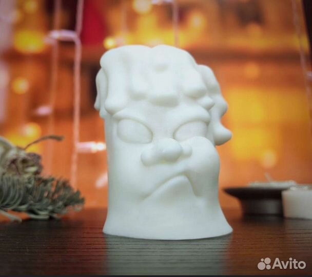 Ароматическая свеча ручной работы 