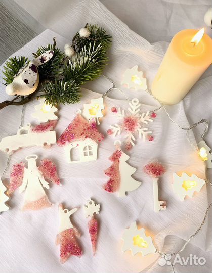 Игрушка на елочку ручной работы