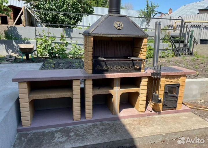 Печь барбекю