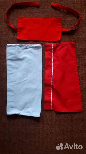 Пионерские галстуки пилотки юбки шорты