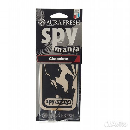 Ароматизатор подвесной картонный (chocolate) Spy Mania aura fresh