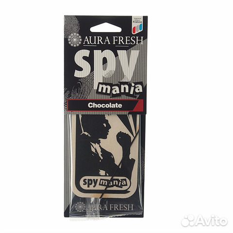 Ароматизатор подвесной картонный (chocolate) Spy Mania aura fresh