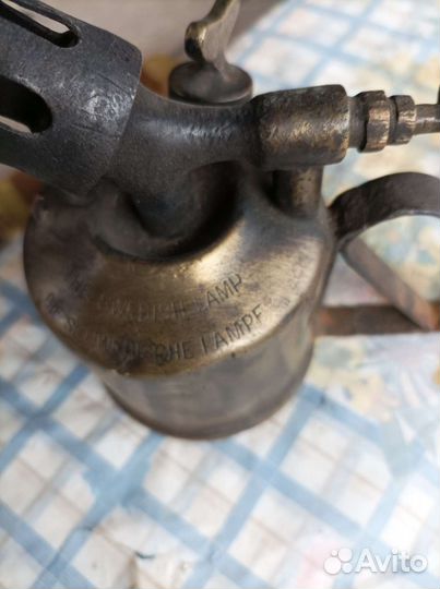 Раритетная паяльная лампа 19 век