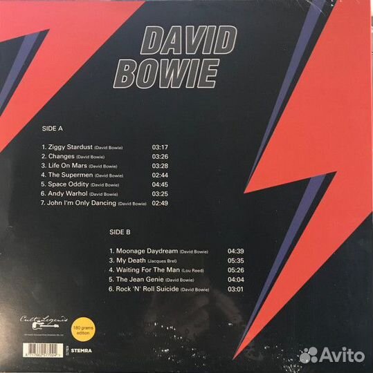 Виниловая пластинка David Bowie - Best Of Live Santa Monica '72 (180 Gram Black Vinyl LP)