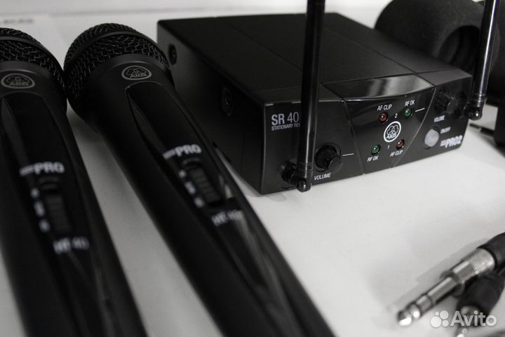 Пара беспроводных микрофонов AKG WMS40 Mini2 Vocal